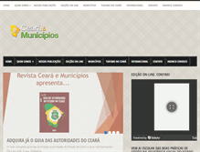 Tablet Screenshot of municipiosdoceara.com.br